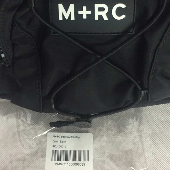 M+RC Noir Black Switch Bag Waist Bag Shoulder - Picture 8 of 8